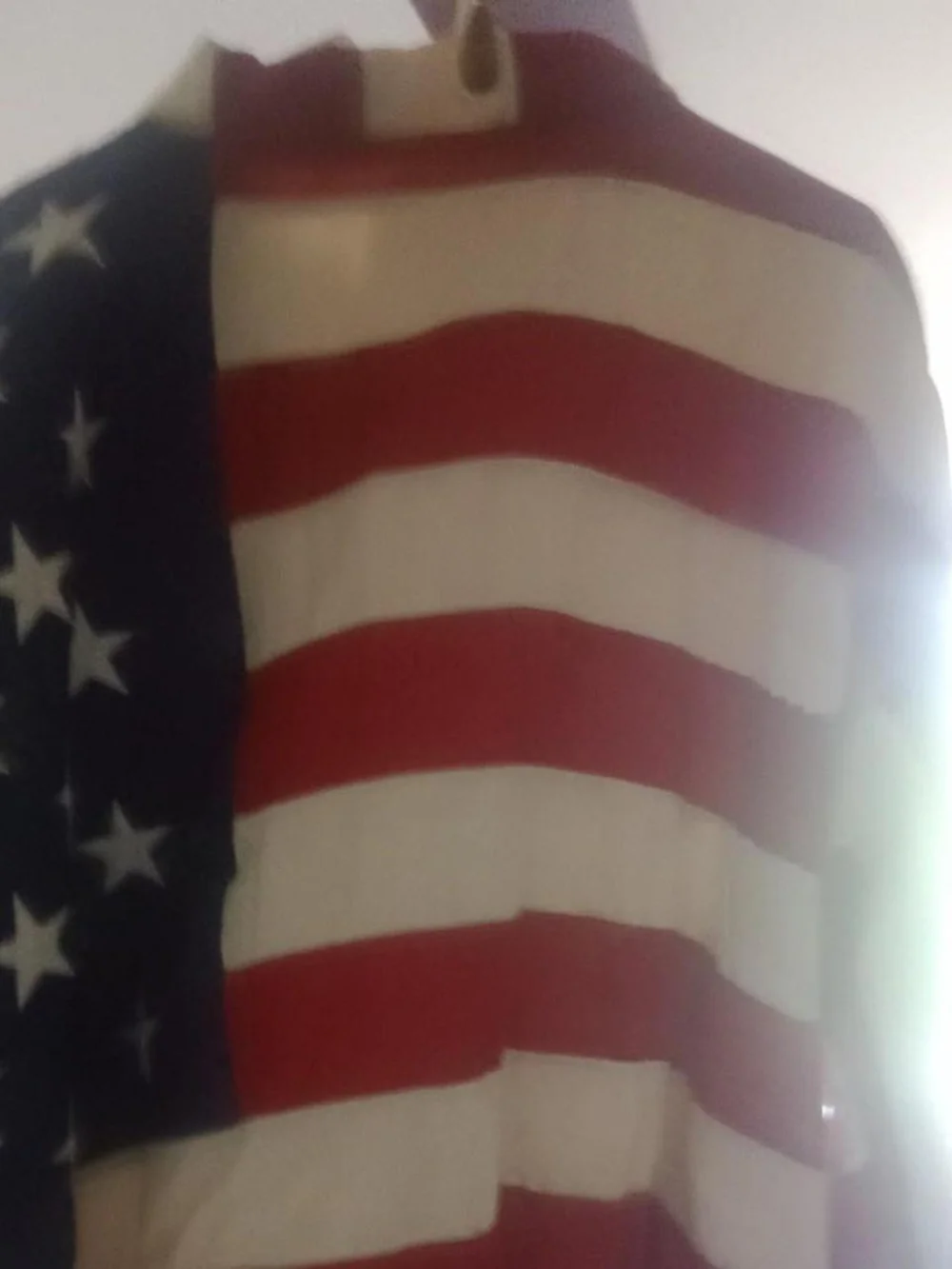 American Flag Zip-Up Jacket - Stars & Stripes